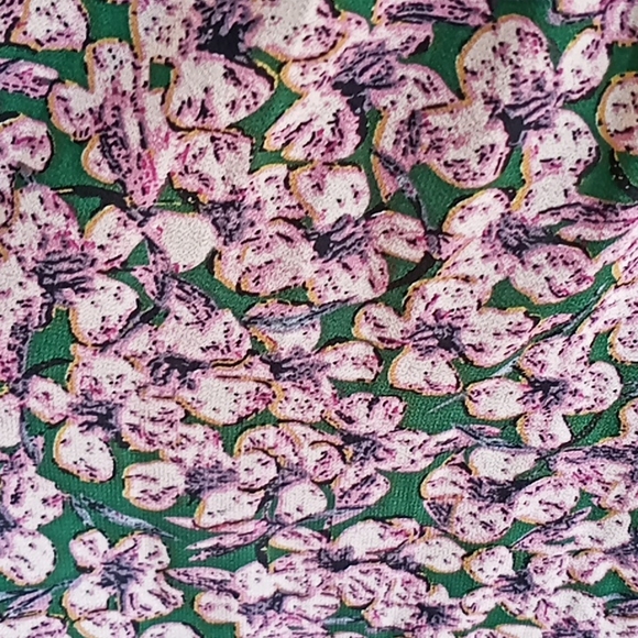 Ally Fashion floral print high neck size 12 - Picture 5 of 7